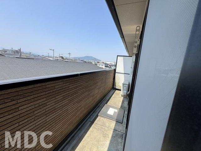 徳島市北沖洲１丁目の賃貸マンションのバルコニー