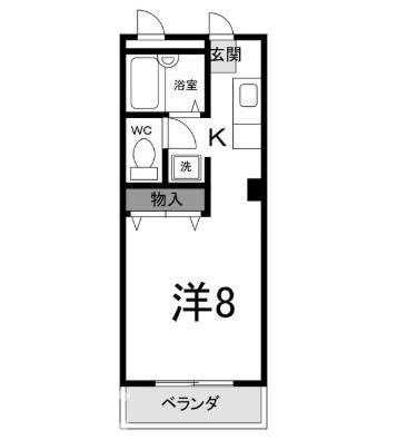 ユニバーシティハイツの間取り