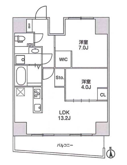 ALTERNA文京湯島の間取り