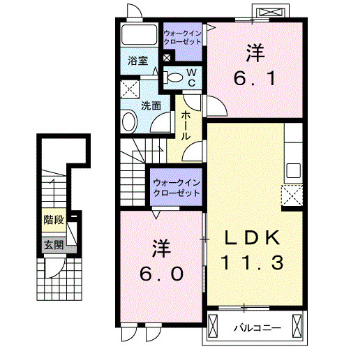 【仲介手数料：50％OFF】対象物件！の間取り