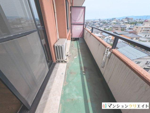 信開ドムス松本のバルコニー|東面バルコニー