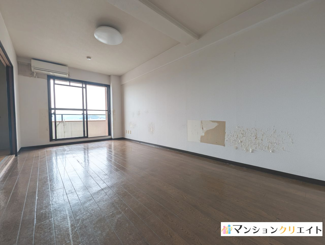 信開ドムス松本の居間・リビング|LDK12帖