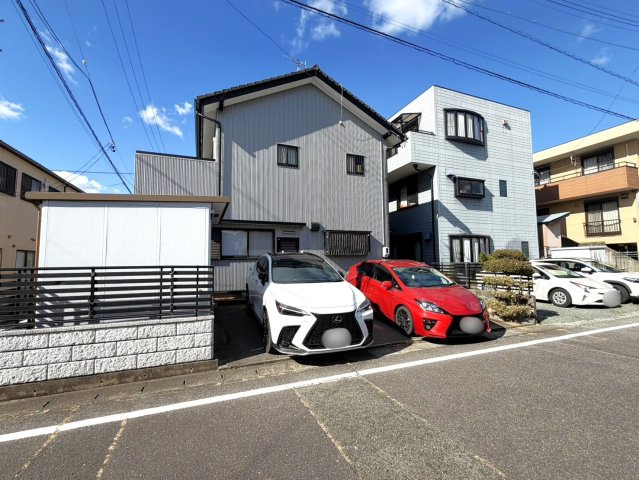 蒲郡市水竹町　中古建ての外観|閑静な住宅街で日当たり、風通しも良好です！