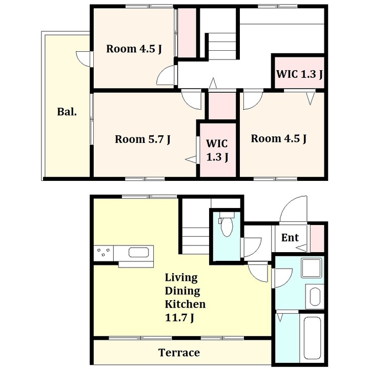 Ｍａｉｓｏｎ　Ｍ２の間取り