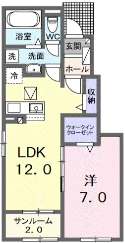 アーバンツリー1の間取り