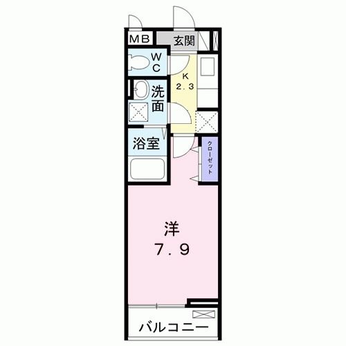 ライジング・プレイスの間取り