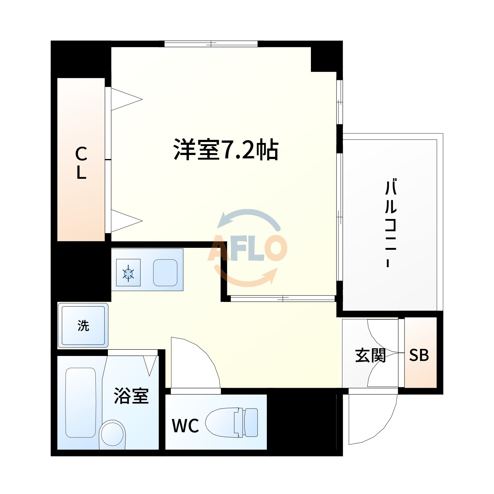 アトール西中島の間取り|間取り