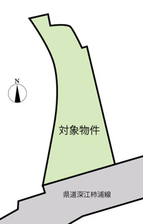 【土地図】 | 江田島市大柿町大原字福連木