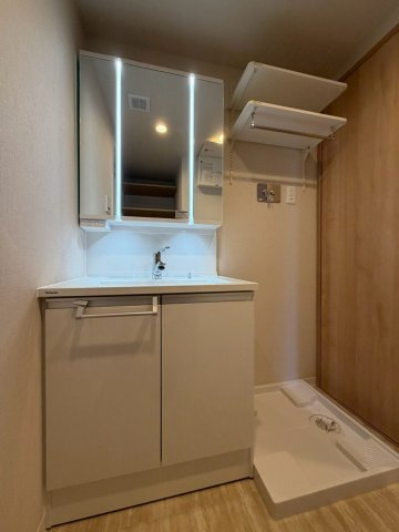 愛拾番館の独立洗面台
