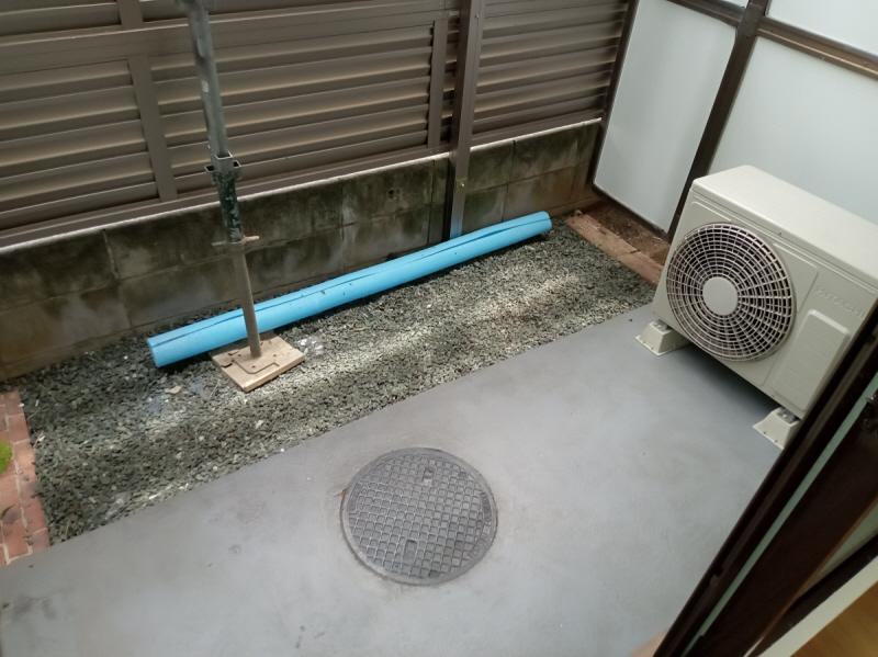 リエス新小岩のバルコニー