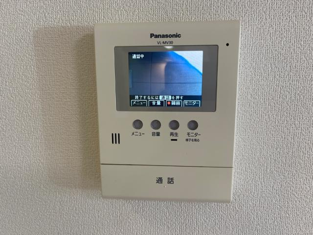 加古川市尾上町池田のアパートのセキュリティ|カメラ付インターホン