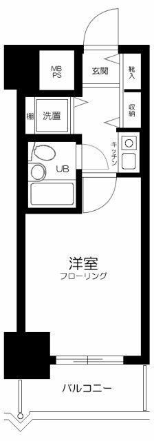 ライオンズプラザ本蓮沼の間取り