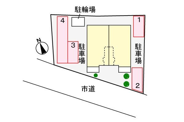 プチ　ボヌールの駐車場