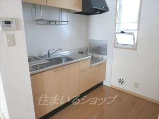 ハピネス口田のキッチン|食洗器対応、窓あり