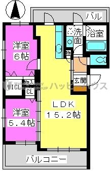 【間取り】 | ルーチェ博多南
