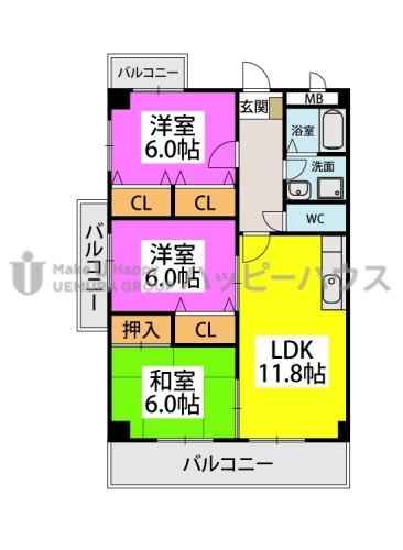 ディナスティⅧの間取り