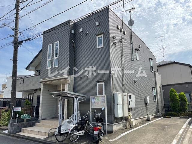 ふじみ野市松山１丁目のアパートの外観