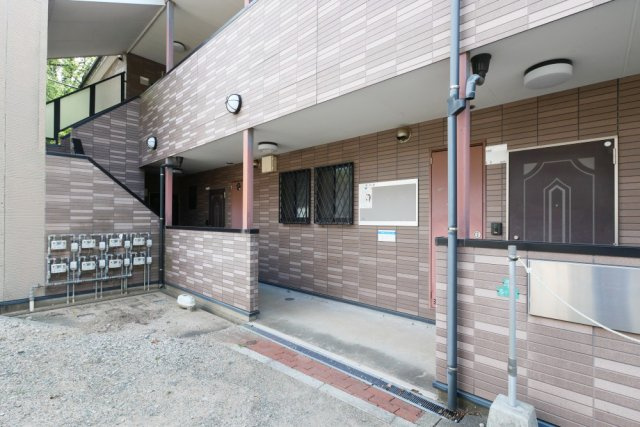 パルメゾン二日市弐番館のエントランス