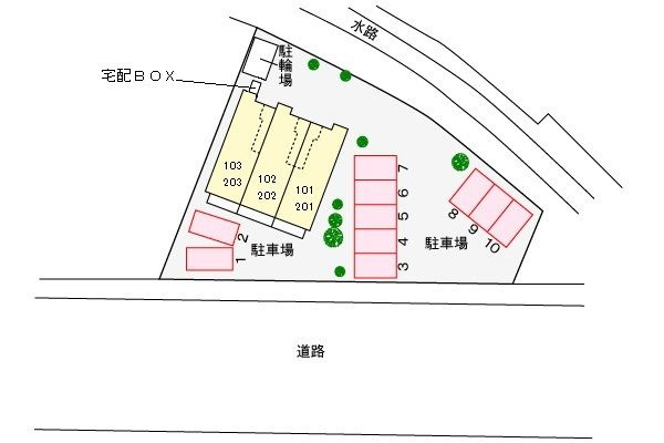 スタート小石川Ⅱの駐車場