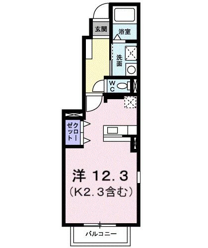 プロヴァンスの間取り
