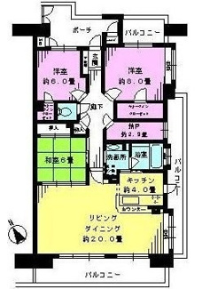 【間取り】 | フローレンス西白島グランドアーク