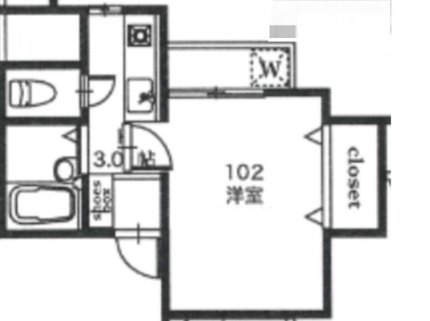 メゾン南小岩の間取り