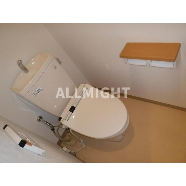 稲城市東長沼の賃貸マンションのトイレ|★お部屋探しはオールマイト不動産までご相談下さい♪