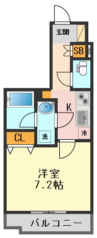 クレヴィスタ高砂Ⅱの間取り
