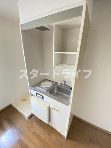 大阪市淀川区木川東３丁目の賃貸マンションのキッチン