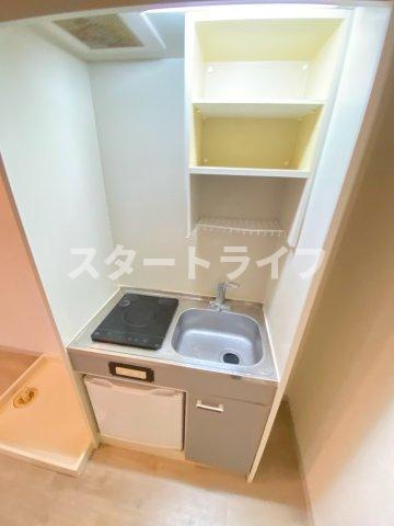 大阪市淀川区木川東３丁目の賃貸マンションのキッチン