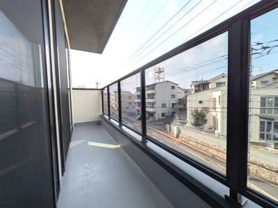 【バルコニー】 | 【府中町鹿籠２】開放感を満喫！利便性とプライバシーを両立したこだわりの新築住宅