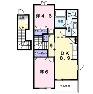 【間取り】 | ＦＬｅｕｒ　Ｂ棟