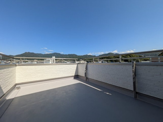 【バルコニー】 | 【府中町本町２】プライベート重視の２階リビングとルーフバルコニーは憩いの空間♪