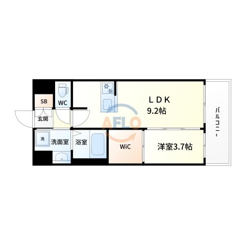 ES-Grande大阪City Avenueの間取り|ES-Grande大阪 City Avenue　間取り