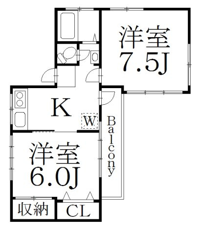【間取り】 | 新東ハイツ