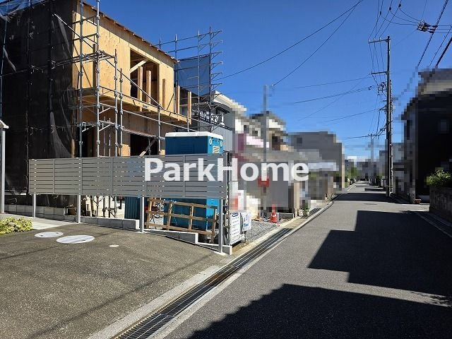 高知市福井町 第1　新築戸建ての前面道路含む現地写真