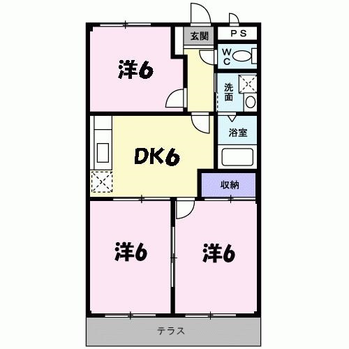 【間取り】 | プリシェール藤原台 | プリシェール藤原台（GoodHome）