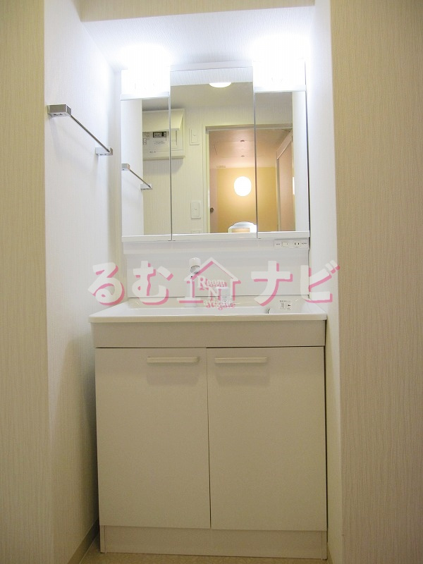 福岡市南区玉川町の賃貸マンションの洗面所