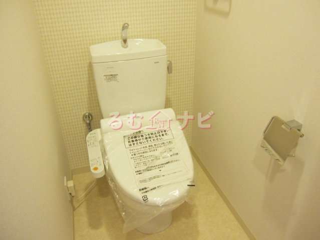 福岡市南区玉川町の賃貸マンションのトイレ|シンプルで使いやすいトイレです