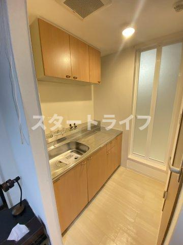 大阪市東淀川区東中島１丁目の賃貸マンションのキッチン