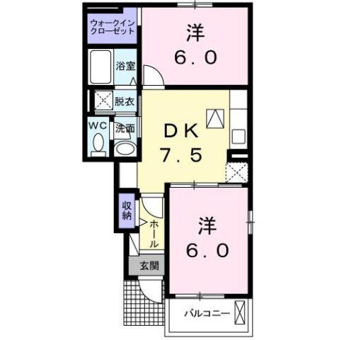 【間取り】 | サンリットＢ