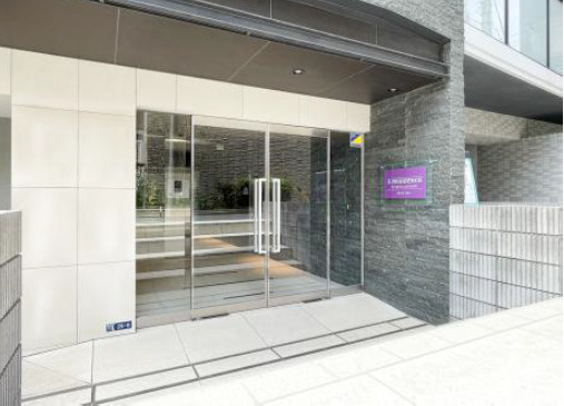 S-RESIDENCE両国park sideのエントランス