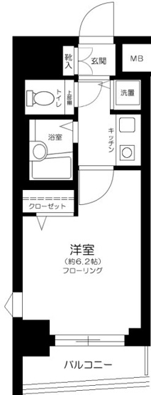 【間取り】 | プレール武蔵小山２番館
