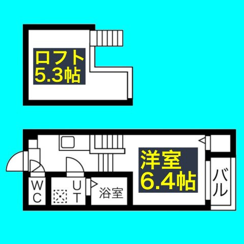 Yuu-Tao姫宮町の間取り