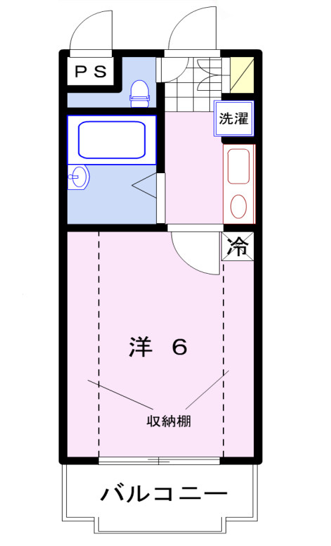 シャトー姫路の間取り