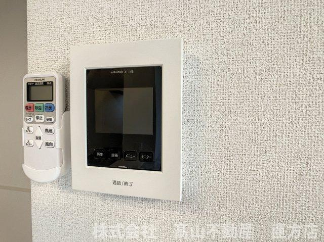 直方市大字感田のアパートのセキュリティ
