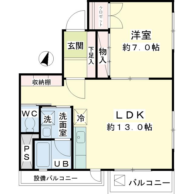 岡田ビル の間取り