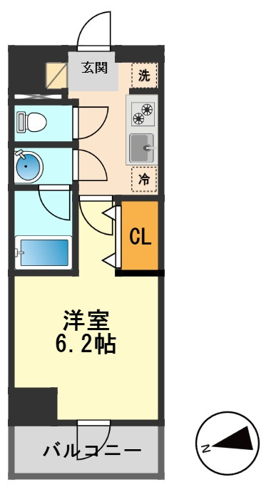 DIPS亀有駅前の間取り