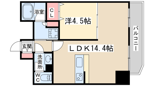 【間取り】 | セレニテ梅田北プレミアム