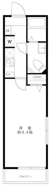 Ｃｉｅｌ　Ｂｌｅｕ　谷塚の間取り